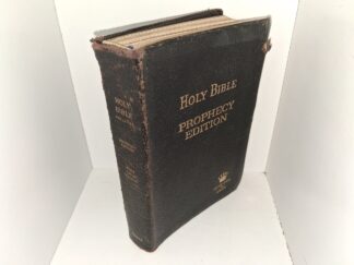Holy Bible: Red Letter: King James Version: Prophecy Edition (Bound Upside Down) (Leather) (Unknown Publishing Date)