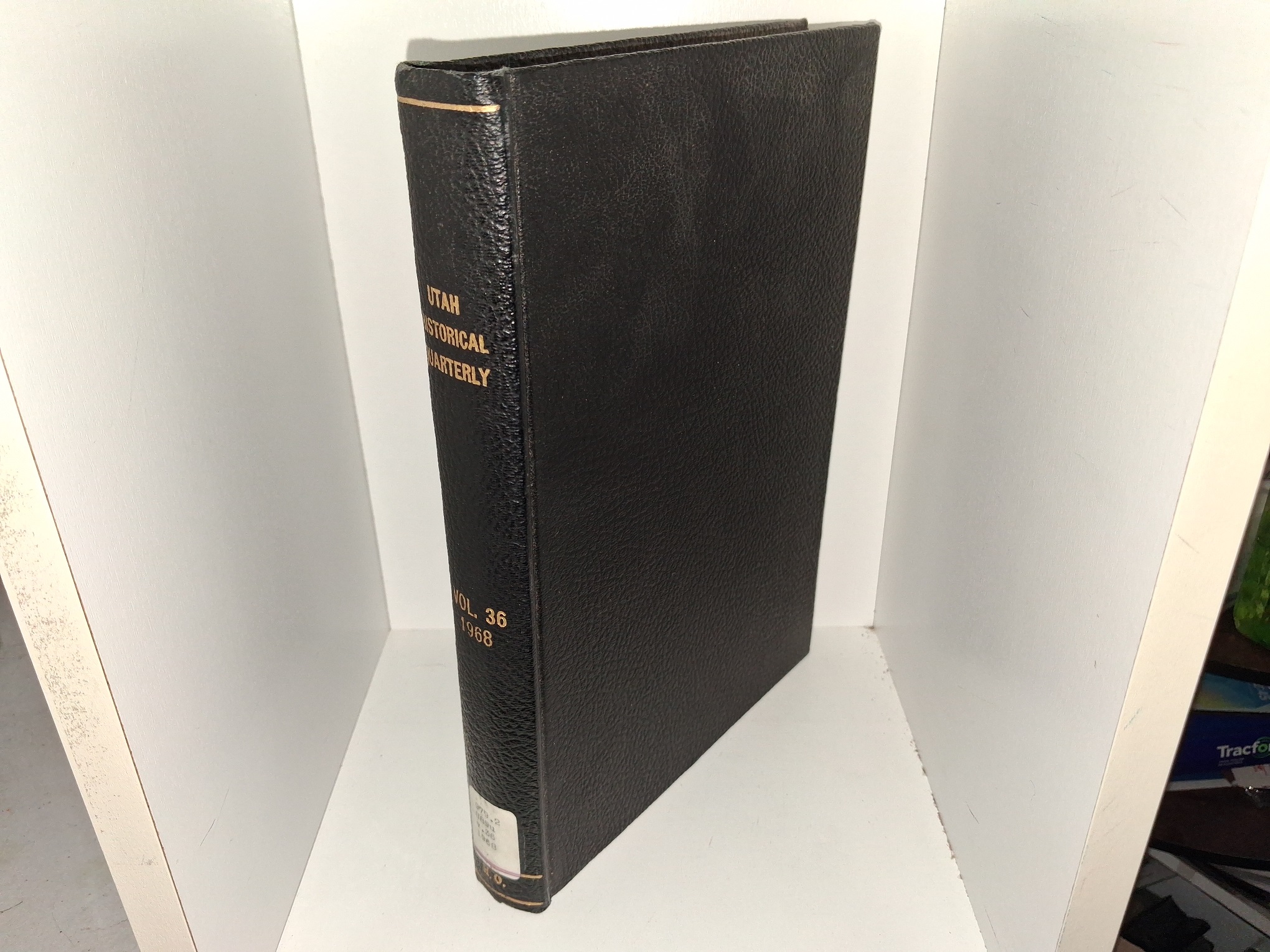 Utah Historical Quarterly: Vol. 36, 1968 (Ex-library) (1968)