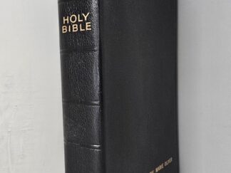 1962 — Holy Bible / Ready References — Deseret Book/Church of Jesus Christ… — Black Bendable Leather — Code: 75 E 62