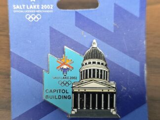Salt Lake 2002 Capital Building Pin — from the 2002 Winter Olympics Held in Utah