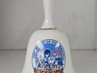 The Spirit of Pioneering / Utah 150 Years — Ceramic Bell