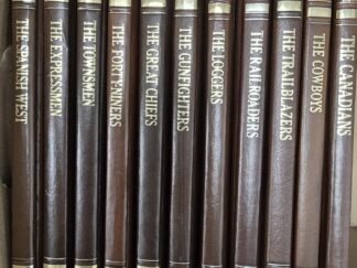 11 Leatherbound Books in the Time-Life  “The Old West” Series