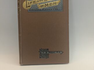 The Life and Light of Men - F. B. Meyer - Hardcover - 1890