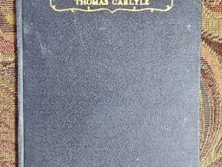 Lecture on Martin Luther --- Thomas Carlyle --- with Facsimile Letter from LDS First Presidency