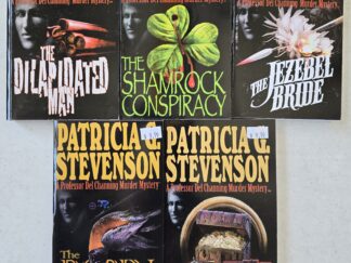 5 New Paperback Mystery Novels — Professor Del Channing Murder Mystery Series — Patricia Stevenson