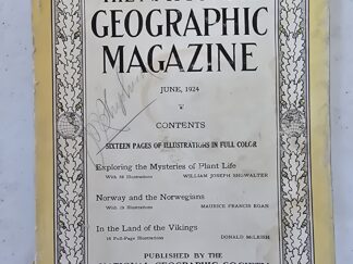 National Geographic Magazine --- June 1924