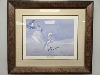 Large Nicely Matted & Framed Print — Homage to Audubon — #46 of 1,000 Prints — Pencil Signed by Auseklis Ozols