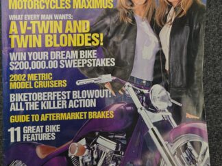 16 Motorcycle Magazines / V-Twin, March 2002 & 15 Misc. Easyriders