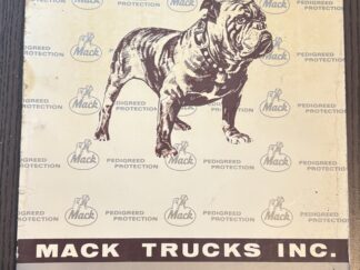 Mack Trucks Inc. (Service Manual) October 1970 -Allentown, PA. The Truck Capital of the World
