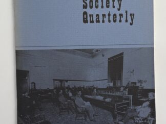 Nevada Historical Society Quarterly – Vol XVII,  No. 4 – Winter 1974