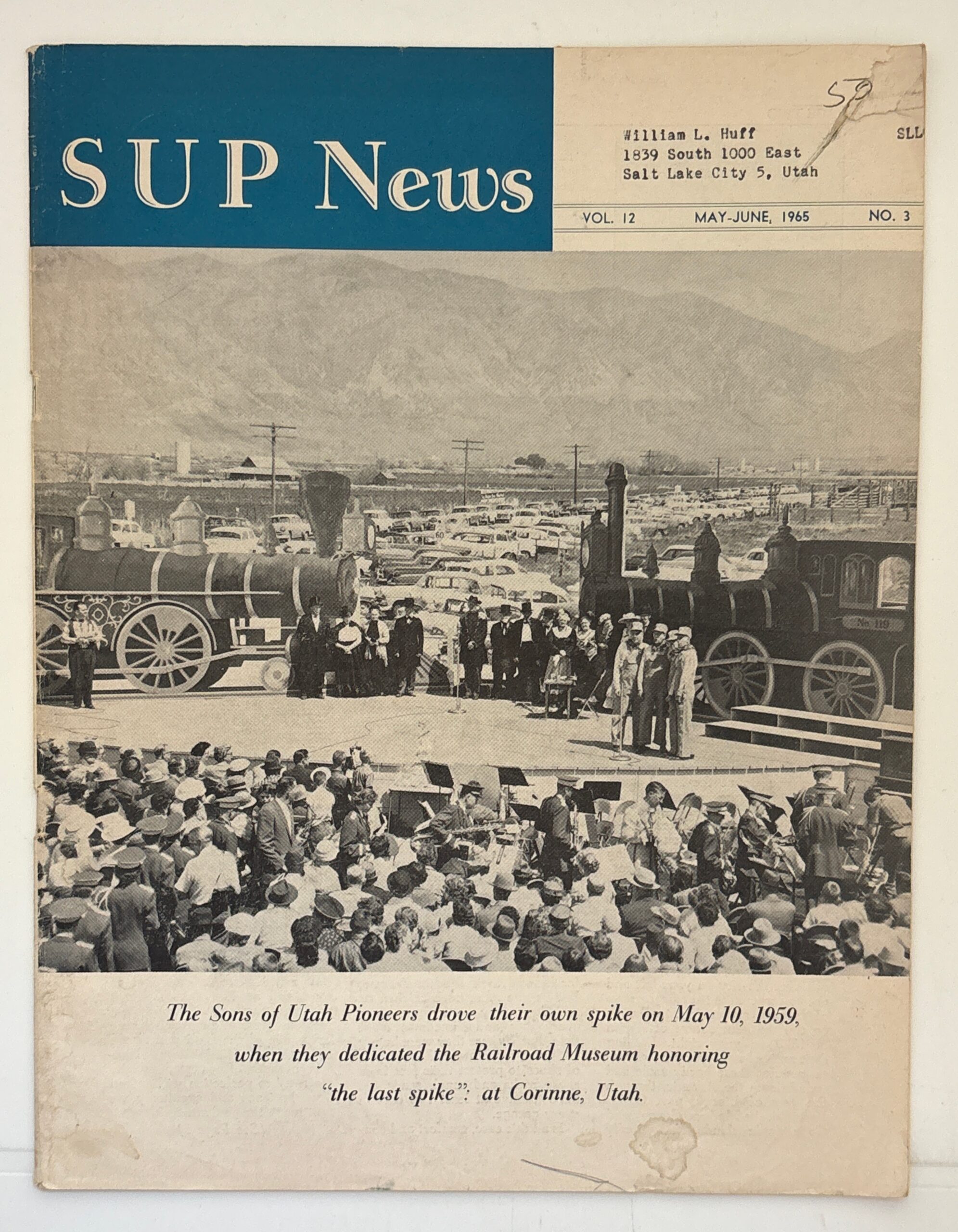 SUP News: Vol. 12, No. 3, May – June, 1965 (1965)