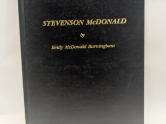 Stevenson McDonald – Emily McDonald Burningham – Hardcover – V801
