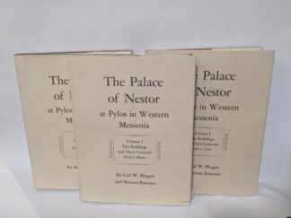 The Palace of Nestor at Pylos in Western Messenia: 3 Volume Set – Carl W. Blegen and Marion Rawson – Hardcover – 1967 – V801