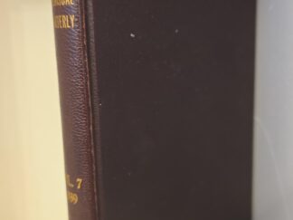 1939 --- Utah Historical Quarterly Vol 7. --- Hardcover / Exlib