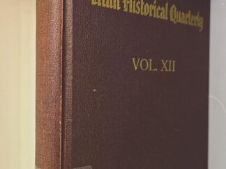 1944 --- Utah Historical Quarterly, Volume 12 --- Hardcover / Exlib