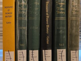 Treasures of Pioneer History — Kate B. Carter — Ex-Library Full Set of 6 Volumes