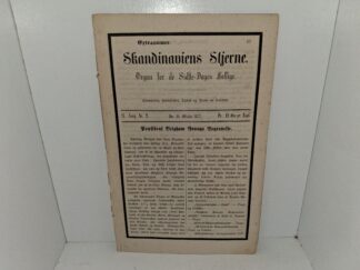 Skandinaviens Stjerne: Aarg. 27, Nr. 2, Oktober 1877 (Danish: The Star of Scandinavia: Vol. 27, No. 2, October 1877) (1877)