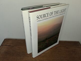 2 LDS Books Signed & Inscribed by One of the Authors (Maurine Jensen proctor): Witness of the Light: A Photographic Journey in the Footsteps of the American Prophet Joseph Smith / Source of teh Light: A Witness and Testimony of Jesus Christ, the Savior and Redeemer of All (1991, 1992) ~ by Scot Facer Proctor, and Maurine Jensen Proctor