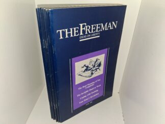6 Issues of The Freeman: Ideas of Liberty from the Year 1989