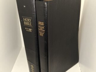 2 LDS Books in Black Leather: Holy Bible: King James Version / Book of Mormon/Doctrine and Covenants/Pearl of Great Price (1978, 1989)