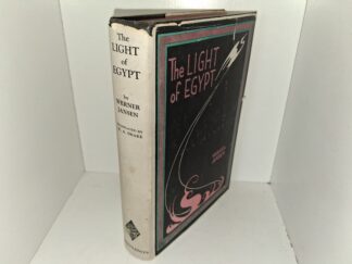 The Light of Egypt (1st Edition) (1928) ~ by Werner Jansen