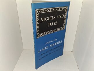 Nights and Days (1973) ~ Poems by James Merrill