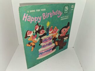 A Song for Your Happy Birthday and for all Your Unbirthdays (Disney Vinyl Record) (1962)