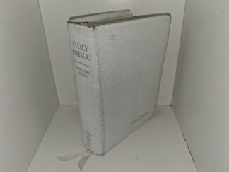 LDS, White Leather, Holy Bible: King James Version (1979)