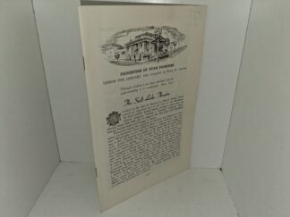 Daughters of Utah Pioneers: Lesson for January, 1962: The Salt lake Theatre (1962) ~ Compiled by Kate B. Carter