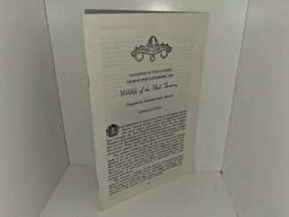 Daughters of Utah Pioneers: Lesson for November, 1987: Wildlife of the Utah Territory (1987) ~ Compiled by Beatrice Baker Malouf