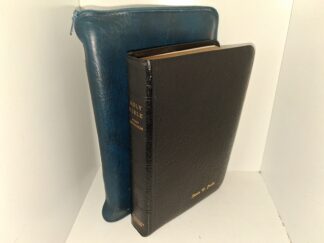 LDS, Black Leather, Triple Combination kept within a zipper case (Unknown Publishing Date)
