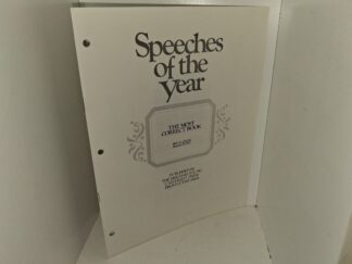 Speeches of the Year: The Most Correct Book: Ben E. Lewis, January 18, 1972 (1972) ~ by Ben E. Lewis