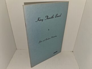 King Throstle Beard (MIA Play) (1958) ~ by John and Barbara Waterbury