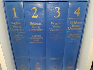 Brigham young University: The First One Hundred Years 4 Vol. Box Set (Vol. 2 Signed by LDS Historian Leonard J. Arrington) (1975) ~ Edited by Ernest L. Wilkinson
