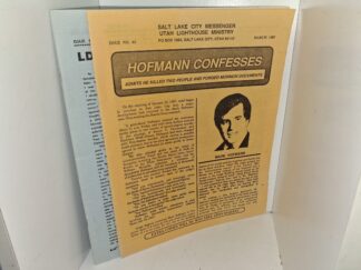 2 Issues of Salt Lake City Messenger, Utah Lighthouse Ministry