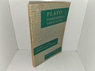 Parmenides and Theaetetus (Great Books Foundation Edition) (1951) ~ by Plato