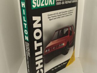 Chilton: Suzuki Samurai/Sidekick/Tracker 1989-98 Repair Manual (1998) ~ by George B. Heinrich III, S.A.E.