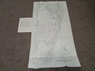 Map Showing Outcrops of Granitic Rocks, Basin and Range Province, Utah (24.75″x47″) (1984) ~ Compiled by Jane E. Jenness