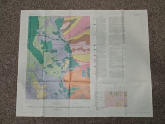 Construction Materials Map of the Sugar House Quadrangle, Salt Lake County, Utah (37.5″x30″) (1973) ~ by Richard Van Horn