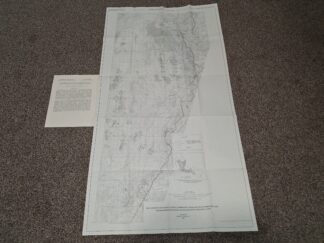 Map Showing Outcrops of Thick, Dominantly Argillaceous Sedimentary and Metasedimentary Rocks, Basin and Range Province, Utah (25″x47.5″) (1984) ~ Compiled by William D. Johnson, Jr.