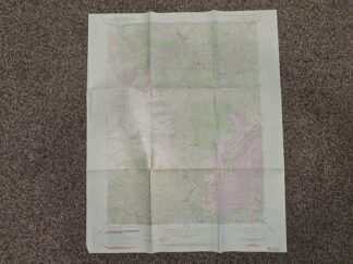 Brigham Canyon Quadrangle, Utah (Map) (1952)