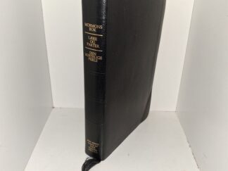 LDS, Black Vinyl, Norwegian Triple Combination (Norwegian: Mormons Bok/Lære og Pakter/Den Kostelige Perle) (2016)