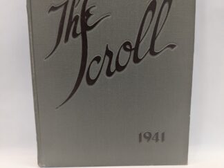Washington High School Yearbook “The Scroll” – Hardcover – 1941 – V801