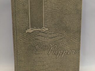 The 1937 Ripper – Published by the Senior Class Girls’ Trade and Technical High School – Hardcover – 1937 – V801