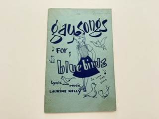 1951-Gay songs for Blue Birds- Laurine Kelly
