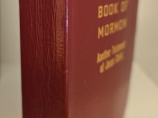 Book of Mormon / Pocket Edition / Red Vinyl Binding