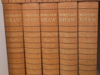 Bernard Shaw — Complete Plays With Prefaces — 6 Volume Hardcover Set