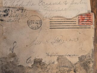 1894 Letter in Envelope / From Salt Lake City, Utah