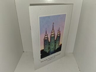 Salt Lake Temple Devotional: October 27, 2019 (Pamphlet) (Program) (2019)