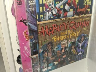 Harley Quinn and the Birds of Prey Books 1, 2, 3 & 4 (Ages 17+) (DC Black Label Comics) (2020) ~ by Amanda Conner, and Jimmy Palmiotti